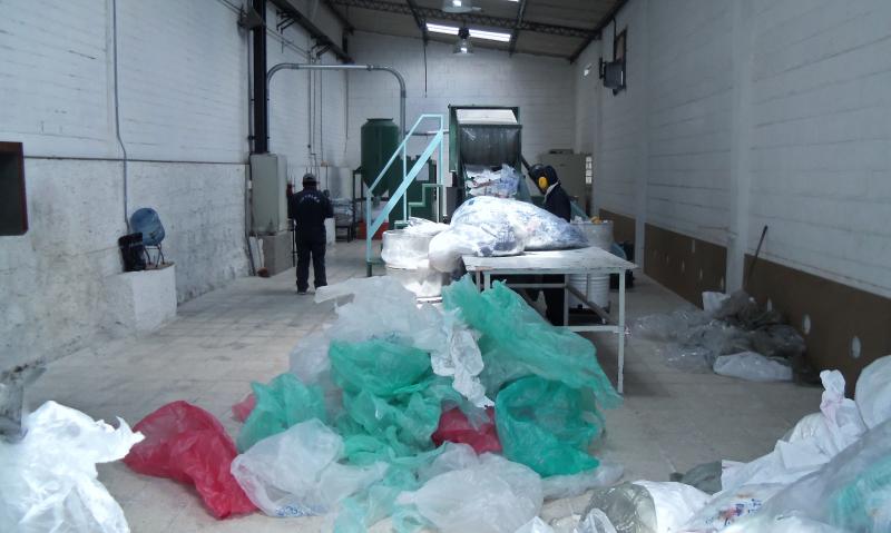 Die Face Cutting Recycling Machine Operating in South Africa